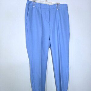 NWOT Tahari Blue Cropped Ankle Trousers Size 4